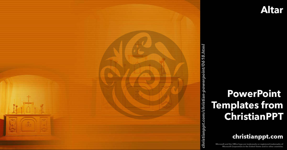 Altar 03 - Christian PowerPoint Templates
