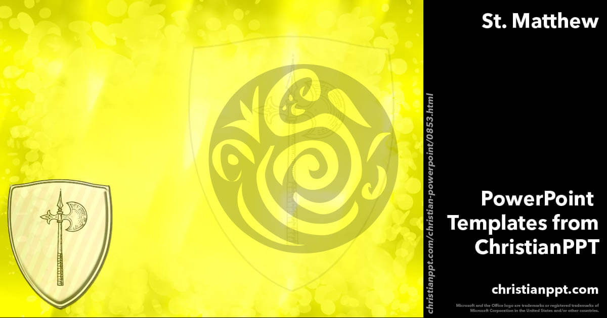 St. Matthew 02 - Christian PowerPoint Templates