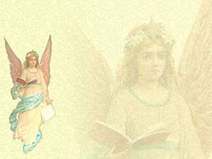 Angel Title Content Christian PowerPoint Templates