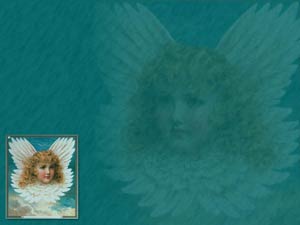 Angel Title Content Christian PowerPoint Templates