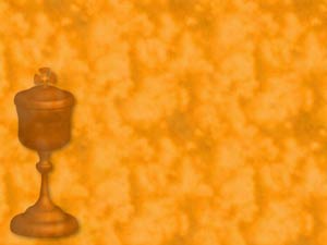 Ciborium (Container) Title Content Christian PowerPoint Templates