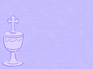 Ciborium (Container) Title Content Christian PowerPoint Templates