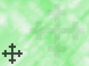 Cross: Crosslet Cross Title Content Christian PowerPoint Templates