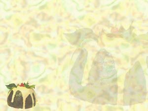 Christmas Cake Title Content Christian PowerPoint Templates