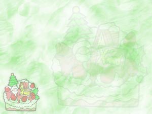 Christmas Cake Title Content Christian PowerPoint Templates