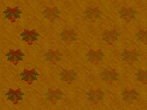 Christmas Hollies Title Content Christian PowerPoint Templates