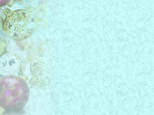 Christmas Ornaments Title Content Christian PowerPoint Templates