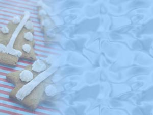 Christmas Cookies Title Content Christian PowerPoint Templates