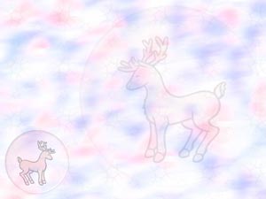 Santa Claus's Reindeer Title Content Christian PowerPoint Templates