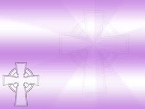 Cross: Celtic Cross Title Content Christian PowerPoint Templates