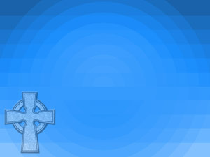 Cross: Celtic Cross Title Content Christian PowerPoint Templates
