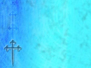 Cross: Fitchee Cross Title Content Christian PowerPoint Templates