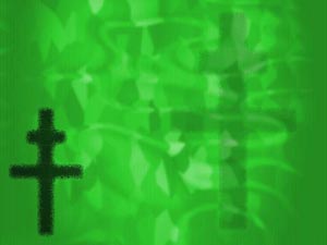 Cross: Patriarchal Cross Title Content Christian PowerPoint Templates