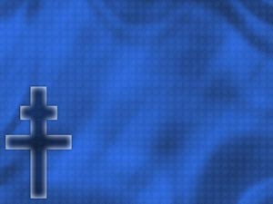 Cross: Patriarchal Cross Title Content Christian PowerPoint Templates