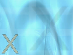 Cross: Saltire, St. Andrew's Cross Title Content Christian PowerPoint Templates