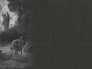 The Expulsion From the Garden Title Content Christian PowerPoint Templates