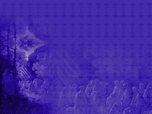 Purgatory Canto Title Content Christian PowerPoint Templates