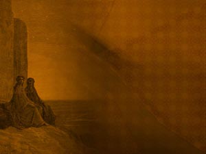 Purgatory Canto Title Content Christian PowerPoint Templates