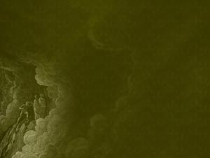 Purgatory Canto Title Content Christian PowerPoint Templates