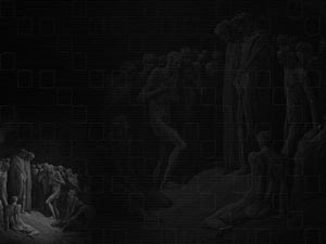 Purgatory Canto Title Content Christian PowerPoint Templates