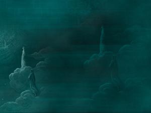 Paradise Canto Title Content Christian PowerPoint Templates