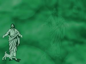 Jesus Christ Title Content Christian PowerPoint Templates
