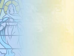 Stained Glass Title Content Christian PowerPoint Templates