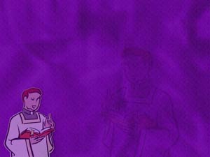 Priest Title Content Christian PowerPoint Templates