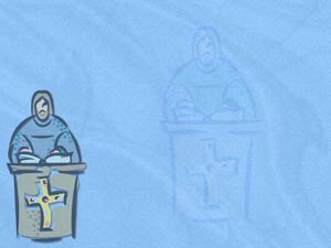 Priest Title Content Christian PowerPoint Templates