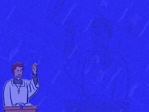 Priest Title Content Christian PowerPoint Templates